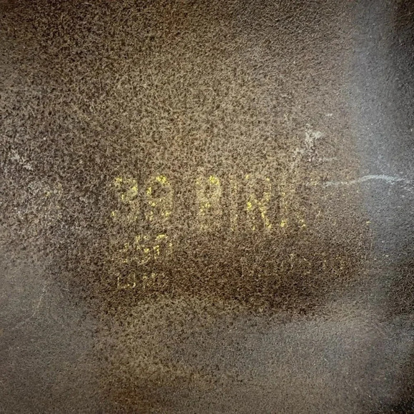 Birkenstock Womens Madrid Sand Color Leather Comfort Single Strap Sandals Sz 7.5 - Picture 15 of 16